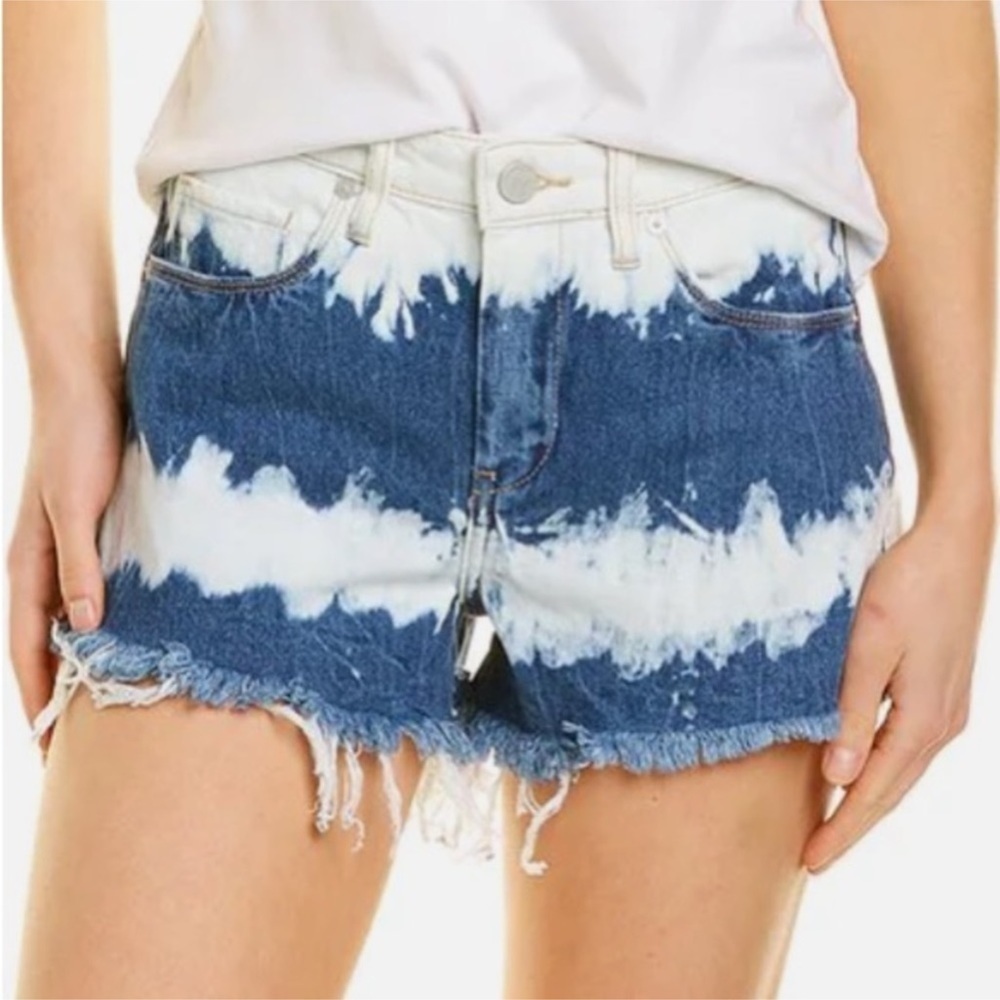 BLANK nyc Vintage Look High Rise Shorts